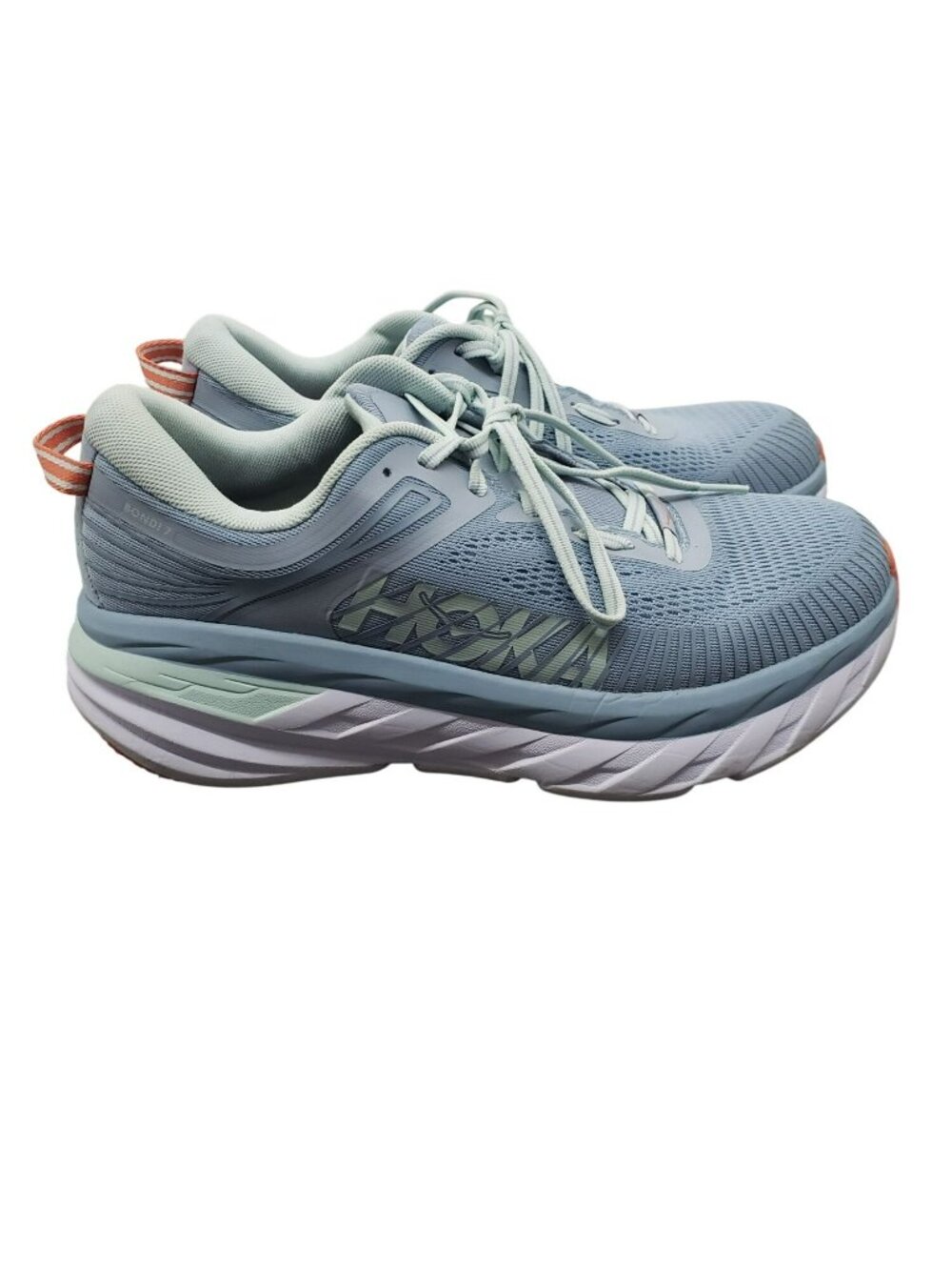 Hoka One One Bondi 7 Light Blue Womens 9.5